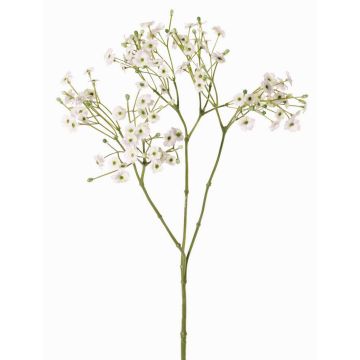 Rama de flores artificiales Gypsophila SIKINOS, blanca, 65cm, Ø1-1,5cm Rama de flores artificiales Gypsophila SIKINOS, blanca, 65cm, Ø1-1,5cm