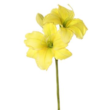 Flor artificial de azucena NEULIDA con flores, amarillo, 65 cm, Ø 11 cm