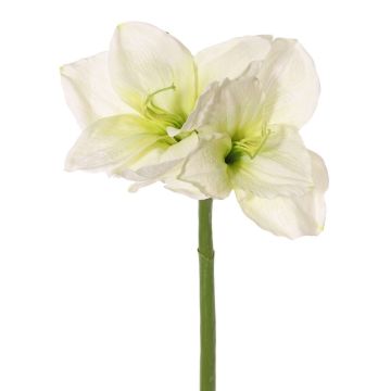 Amaryllis artificial NARWELA, blanco-verde, 70 cm, Ø10-13 cm Amaryllis artificial NARWELA, blanco-verde, 70 cm, Ø10-13 cm