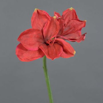 Amaryllis artificial NARWELA, rojo, 70 cm, Ø10-13 cm