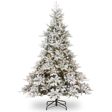 Árbol de Navidad artificial TORONTO SPEED, con nieve, LED, 275 cm, Ø 180 cm