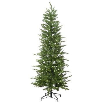Árbol de Navidad artificial DEBBY, LEDs, 120cm