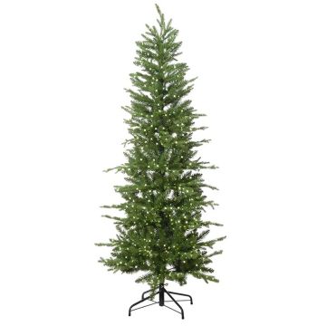 Árbol de Navidad artificial DEBBY, LEDs, 150cm