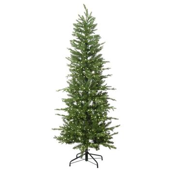 Árbol de Navidad artificial DEBBY, LEDs, 180cm