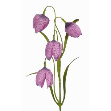 Flor artificial tablero de damas SANEM, lila, 45cm, Ø3cm