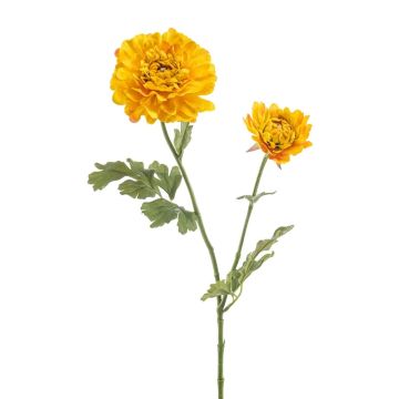 Flor decorativa ranúnculo LOLYN, amarillo, 65 cm Flor decorativa ranúnculo LOLYN, amarillo, 65 cm