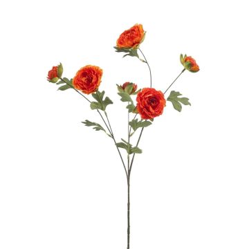 Rama artificial de ranúnculos DAVELLA, naranja, 80 cm Rama artificial de ranúnculos DAVELLA, naranja, 80 cm