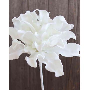 Agave artificial DANINA, blanco, 35cm, Ø30cm