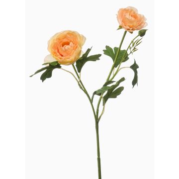 Rama decorativa ranúnculo rama de flores FLORANCE, melocotón, 45 cm Rama decorativa ranúnculo rama de flores FLORANCE, melocotón, 45 cm