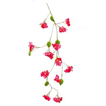 Rama artificial buganvilla NEMOR con flores, rosa, 110 cm