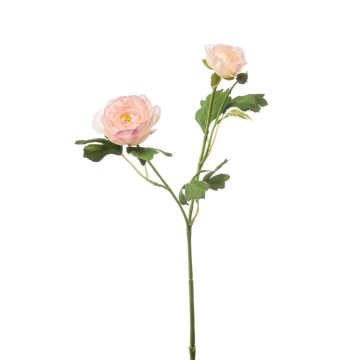 Rama decorativa ranúnculo FLORANCE, rosa salmón, 45 cm