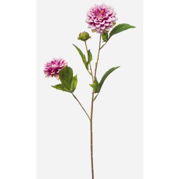 Rama artificial de dalia CEVAST, lila, 70 cm