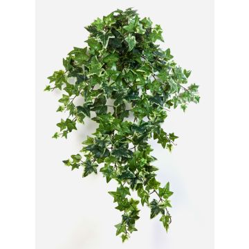 Enredadera hiedra artificial LUKA, vara fijación, verde-blanco, 70cm
