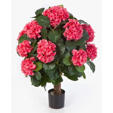 Hortensia flor artificial HARUKA con tallo, rosa, 60cm, Ø9-16cm