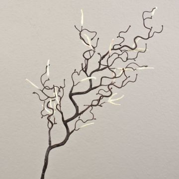 Rama sint&eacute;tica de avellano BOLTON con amentos, marr&oacute;n, 65cm