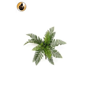 Planta artificial helecho hembra FRIGAL con varilla, difícilmente inflamable, verde, 25 cm