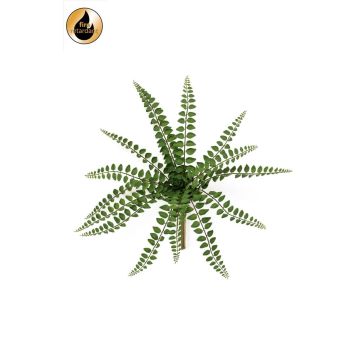 Planta artificial helecho GEVROL con varilla, difícilmente inflamable, verde, 35 cm