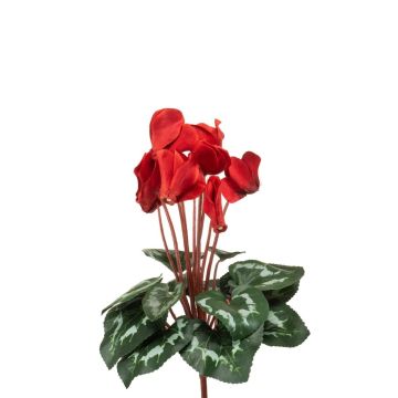 Cyclamen artificial VERIANA con varilla, rojo, 30 cm