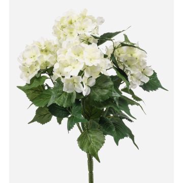 Hortensia artificial DORJA en varilla, blanco-verde, 40 cm Hortensia artificial DORJA en varilla, blanco-verde, 40 cm