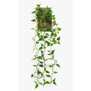 Planta colgante artificial filodendro escandens SAELFES con varilla, 85 cm Planta colgante artificial filodendro escandens SAELFES con varilla, 85 cm