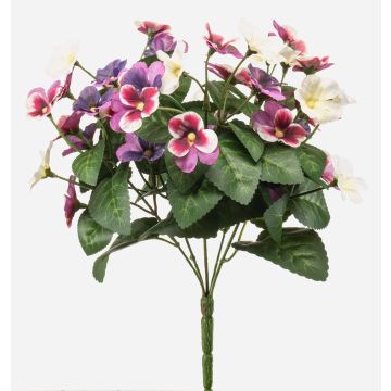 Pensamientos artificiales NORHA en varilla, rosa-lila-blanco, 30 cm Pensamientos artificiales NORHA en varilla, rosa-lila-blanco, 30 cm