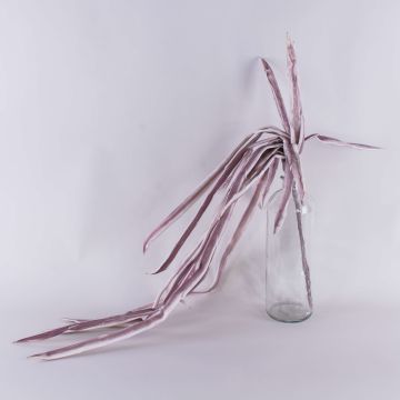 Alga artificial AURELIUS, en varilla de ajuste, violeta-blanco, 85cm