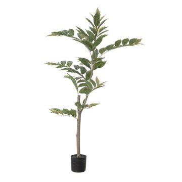 Planta decorativa de bambú sagrado ADELISA, tronco artificial, verde, 120cm