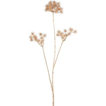 Rama artificial de zanahoria silvestre ZAHLERY, dorada, 85 cm