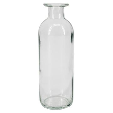 Botella pequeña de vidrio BITNA, transparente, 16,5 cm, Ø 5,5 cm