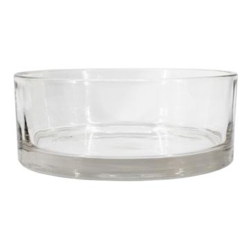Cuenco para aperitivos VERA OCEAN de vidrio, transparente, 8 cm, Ø 20 cm