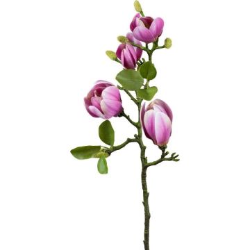 Rama de magnolia artificial NERLENA, cereza, 65 cm