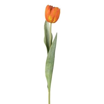 Flor decorativa tulipán GUSNAV, naranja, 50 cm Flor decorativa tulipán GUSNAV, naranja, 50 cm