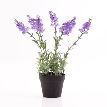 Lavanda artificial LOUISE, maceta decorativa, violeta claro, 30cm, Ø3cm Lavanda artificial LOUISE, maceta decorativa, violeta claro, 30cm, Ø3cm