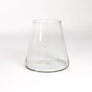Tarro para velas en forma de cono MAX, transparente, 16cm, Ø10cm Tarro para velas en forma de cono MAX, transparente, 16cm, Ø10cm
