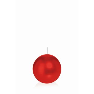 Vela redonda de cera MAEVA, roja, Ø6cm, 10h - Made in Germany Vela redonda de cera MAEVA, roja, Ø6cm, 10h - Made in Germany