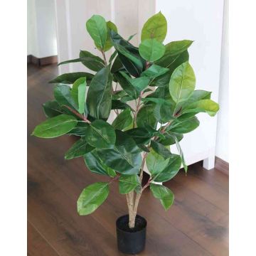 Árbol de caucho artificial VINCOTTA, tronco artificial, verde, 90cm Árbol de caucho artificial VINCOTTA, tronco artificial, verde, 90cm