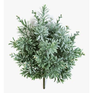 Crossostephium artificial SAKIKO, vara de fijación, verde-plata, 40cm