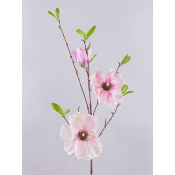 Magnolia artificial FINAH, rosa, 90cm, Ø9-15cm