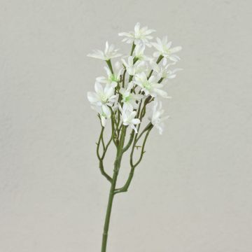 Flor sintética de estrella de los arroyos NAMINA, blanca, 45cm