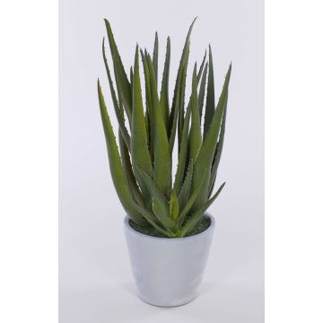 Aloe sintético NAMIKA, maceta de hormigón, verde, 40cm, Ø20cm Aloe sintético NAMIKA, maceta de hormigón, verde, 40cm, Ø20cm