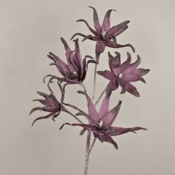 Lirio artificial CÄCILIA, morado oscuro, 115cm, Ø13-20cm