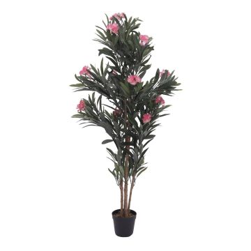 Adelfa plástico MINOU, tronco natural, con flores, rosa, 150cm Adelfa plástico MINOU, tronco natural, con flores, rosa, 150cm