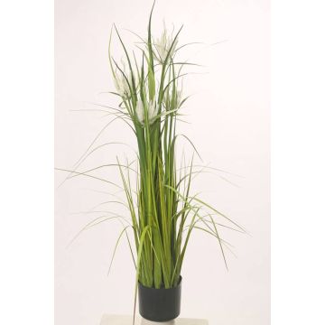 Hierba estrella artificial TAIGA con panículas, verde, 110cm