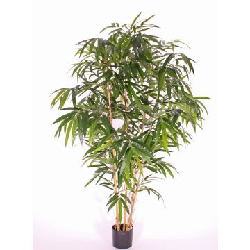 Bambú artificial NARUTO, troncos naturales, verde, 150cm