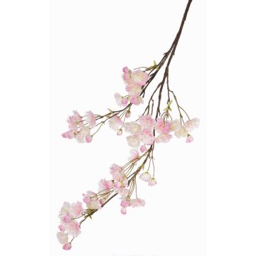 Rama de cerezo sintética DJUNA, flores, rosa, 135cm Rama de cerezo sintética DJUNA, flores, rosa, 135cm