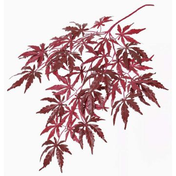 Rama arce japonés artificial DIRK, difícil inflamar, rojo, 70cm Rama arce japonés artificial DIRK, difícil inflamar, rojo, 70cm