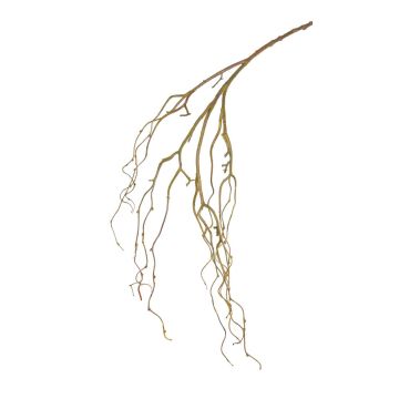 Rama sauce llorón XL artificial TALLY, verde-marrón, 105cm