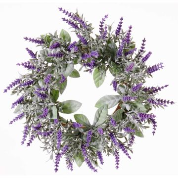 Corazón de lavanda artificial LODOS, violeta, Ø30cm