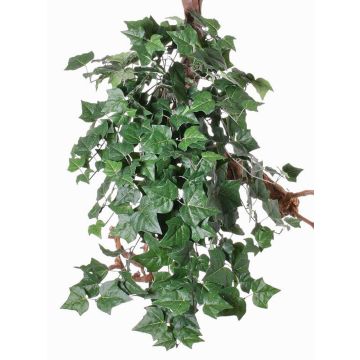 Hiedra colgante artificial RAFAEL, barra fijación, difícil inflamar, verde, 85cm