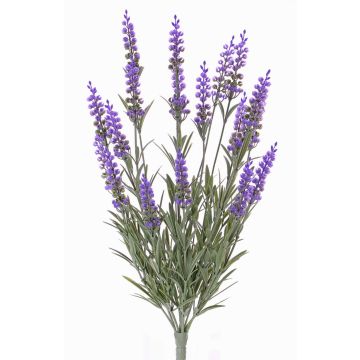 Lavanda artificial LEINA, vara fijación, lila, 45cm, Ø2cm